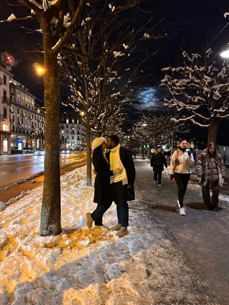 Fotografía de la pareja